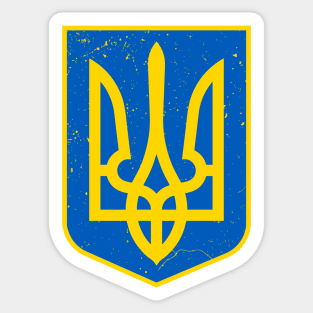 Ukraine Flag Sticker